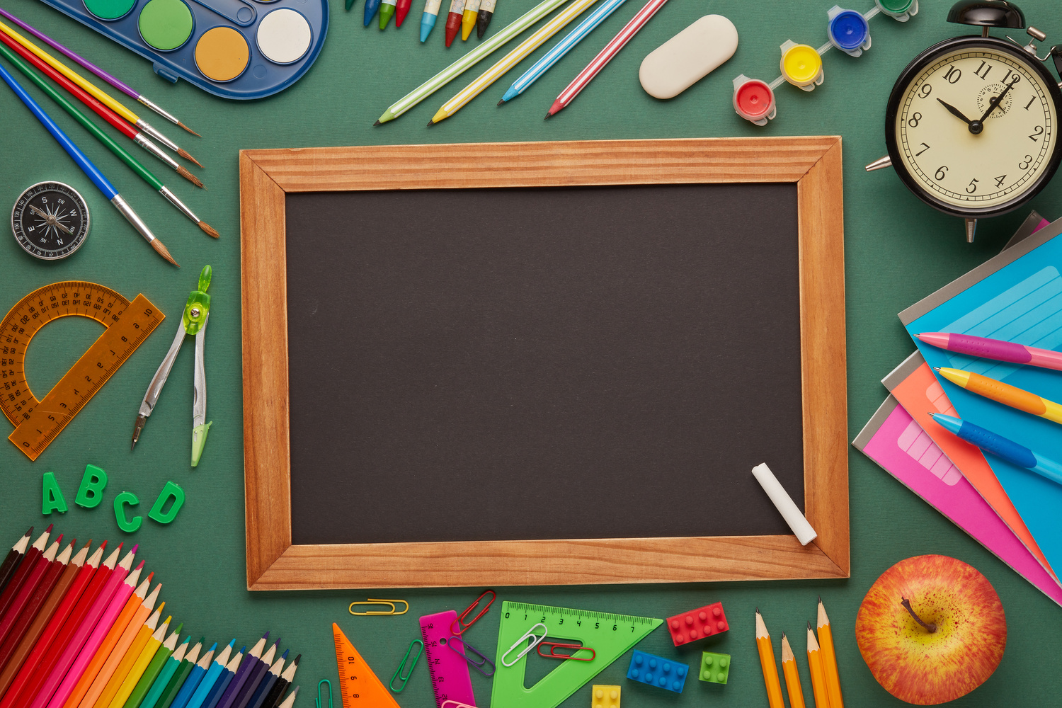 School background. Back to school.